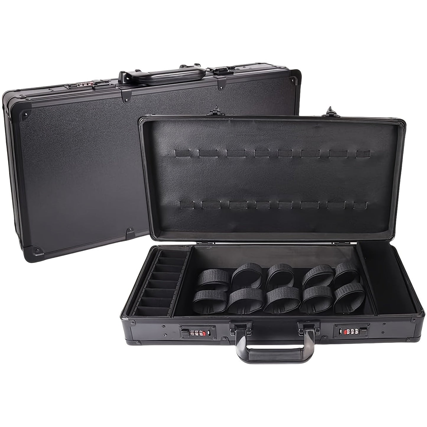 Professional Barber Bag Travel Case for Hair Stylists & Barbers – Portable Tool Carrying Case for Clippers, Scissors & Grooming Kit