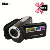 a small black camera