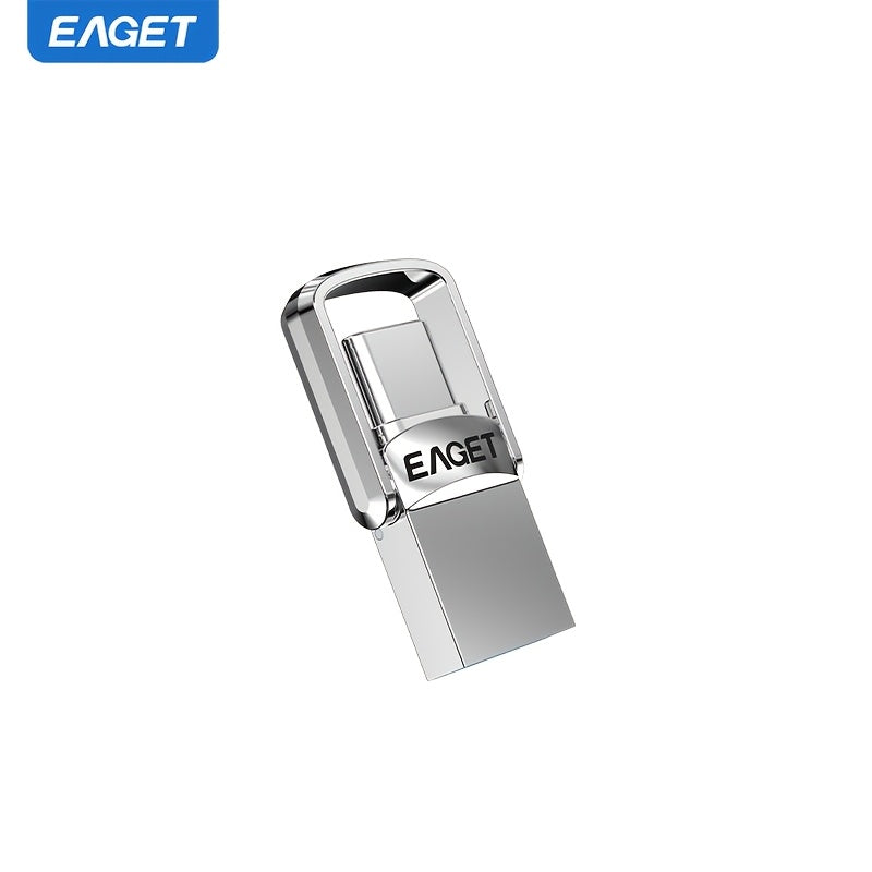 USB Flash Drive EAGET Dual-Ended Type-C to USB 3.2 Memory Stick with 32GB, 64GB or 128GB Capacity