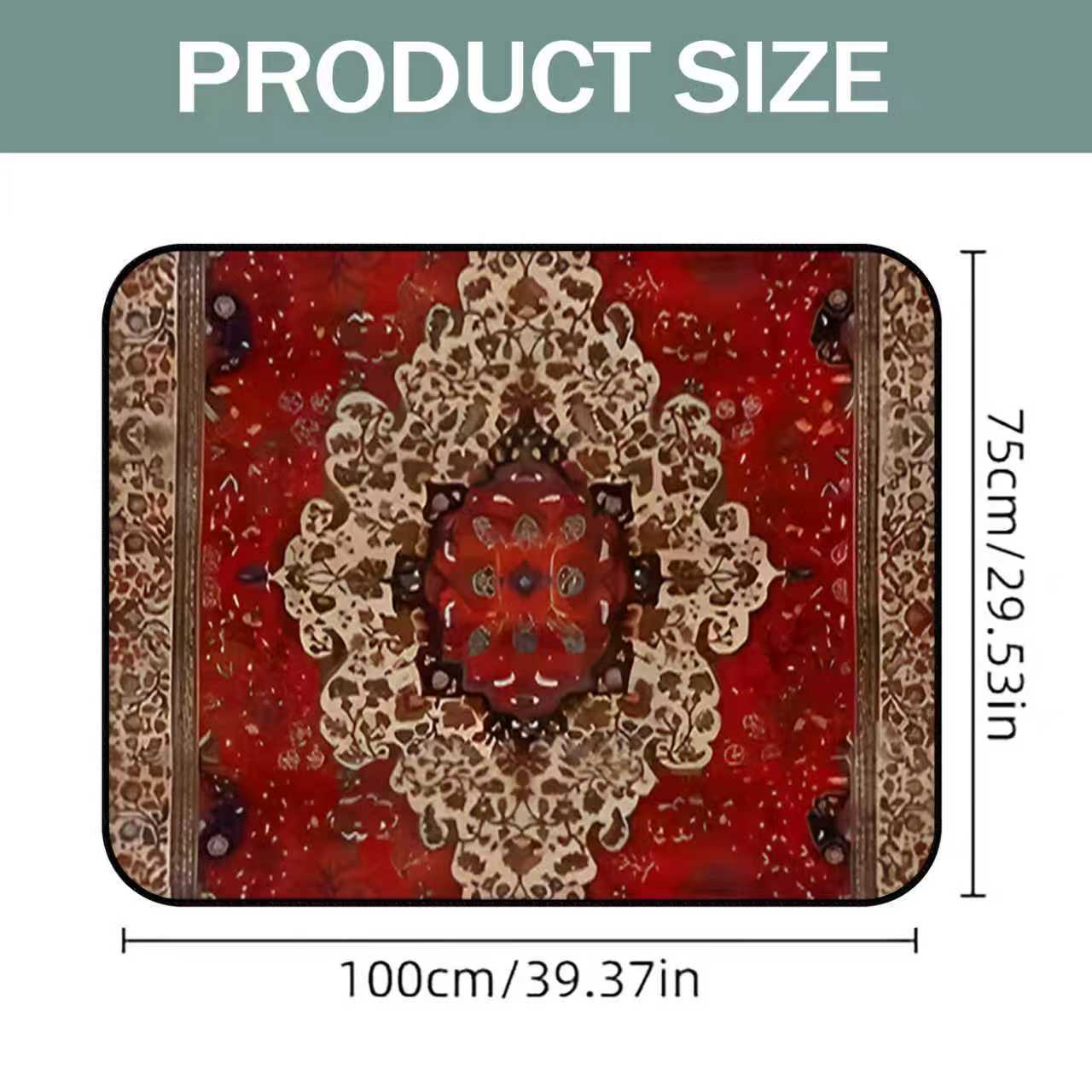 Car Trunk Mat Cargo Liner – Waterproof Non-Slip Trunk Floor Mat with Pattern Designs to Protect Vehicle Interior from Dirt
