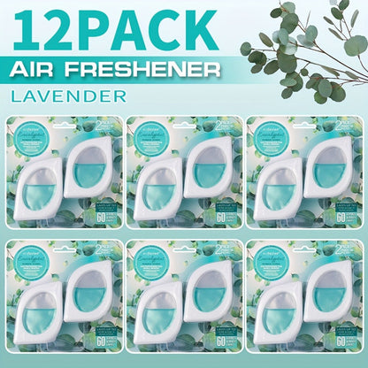 Air Freshener Odor Eliminator for Home Closet Bathroom Pets Small Space 0.25oz Up to 30 Days 6 Scents Eucalyptus Lavender Hawaiian Peach