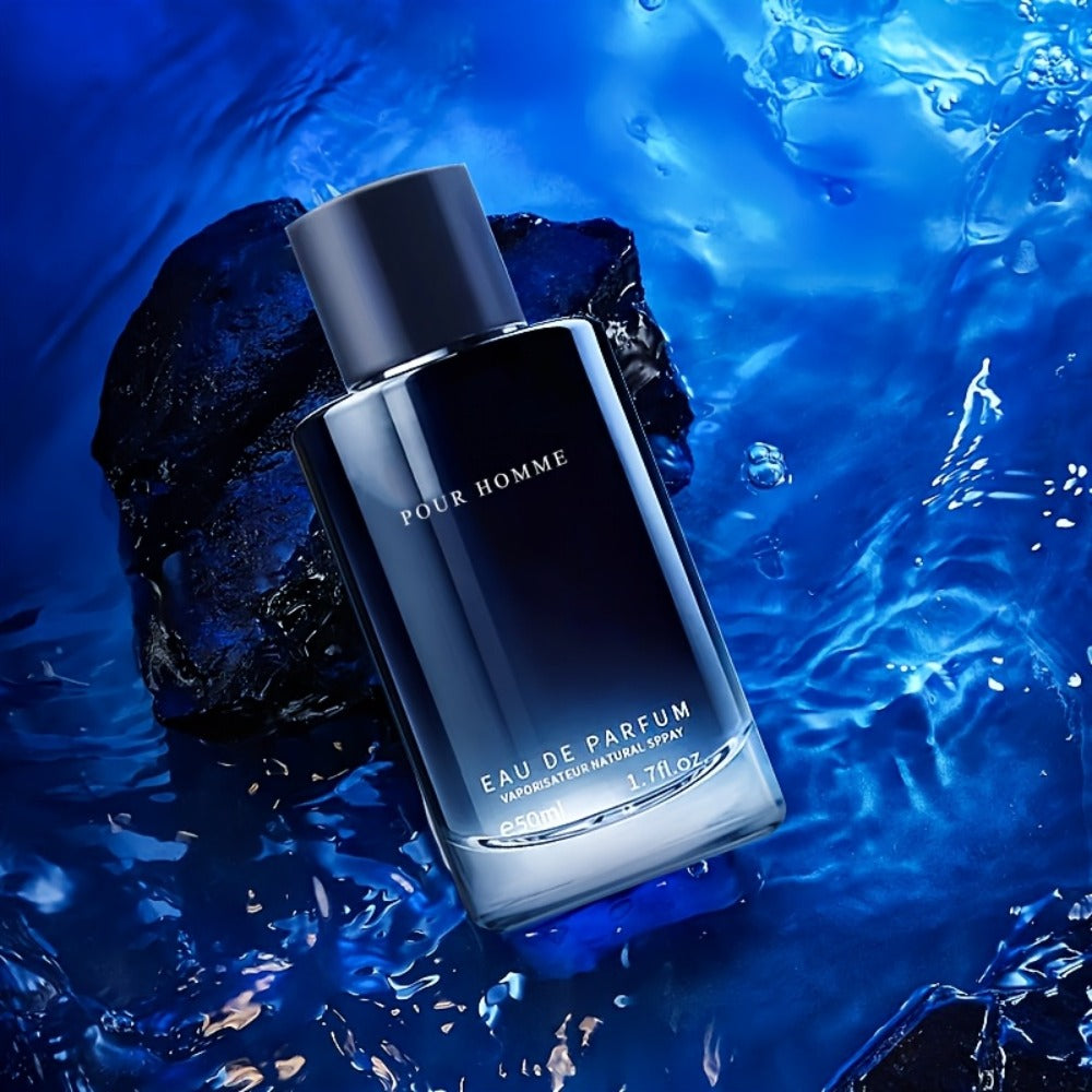 Fougere EDP for Men 2-Piece Set 50ml Pepper Lavender Cedarwood Long Lasting Paraben-Free Aromatic Masculine Eau de Parfum Daily Wear Dating