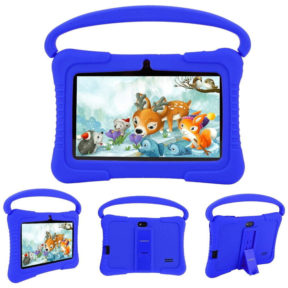 Kids Tablet 7 Inch with 2GB RAM, 16GB or 32GB Built-In Storage, 1TB Expansion Support and Silicone Case