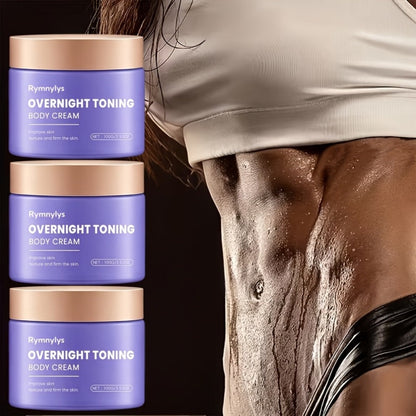 Body Firming Cream Night – Lifting & Tightening with Plant Extracts | 24H Hydration Moisturizer for Abdomen Thighs Buttocks | Sensitive Skin