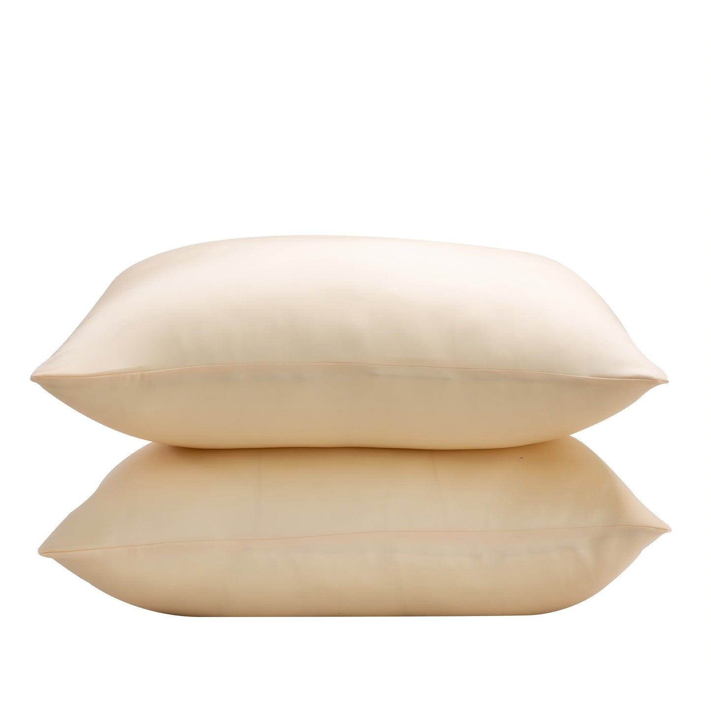 Silk Pillowcase 22 Momme – Satin Weave Mulberry Silk with Hidden Zipper for Hair & Skin Health, Standard Queen King – Multiple Colors