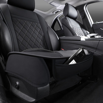 Car Seat Covers Front Pair with Full-Surround High-Back Design and Fifteen Color or Pattern Options