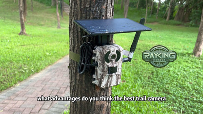 4G Cellular Trail Camera 2K No WiFi Required with Phone App Remote View, Wireless Game Camera for Deer Hunting