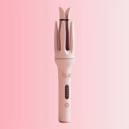 Hair Curler 28mm Barrel Negative Ion Technology 4 Temperature Settings Fast Heating Portable for Home, Travel and Salon Hair Styling
