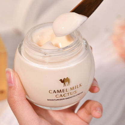 Retinol Night Cream with Niacinamide, Vitamin E & Camel Milk – Anti-Aging Firming & Brightening Overnight Face Cream, Reduces Wrinkles