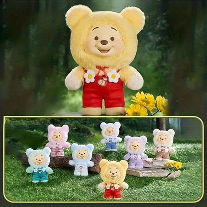 Winnie the Pooh Plush Toy MINISO Disney Candy Series, Licensed Stuffed Animal 1pc Random Style