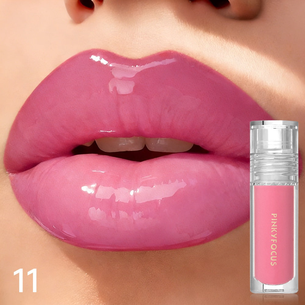 Plumping Lip Gloss Maximizer for Women, Mirror-Like High Shine Finish, Lip Injection Effect for Fuller Voluminous Lips