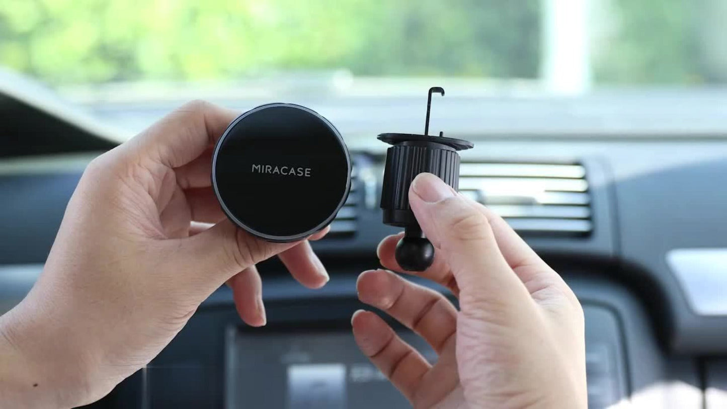 15W Magnetic Wireless Car Charger – Air Vent Mount with N52 Strong Magnet, Fast Charging for iPhone 17 Pro Max / 16 / 15 / 14 / 13 / 12