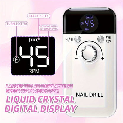 UV LED Nail Lamp 30 LEDs Infrared Auto Sensor with 3 Timer Modes 5s/30s/60s, Detachable Magnetic Base Gel