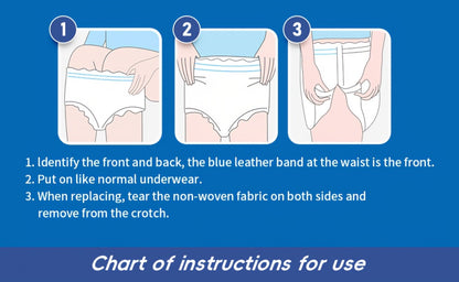 Adult Incontinence Underwear Disposable Pull Ups for Women & Men - Overnight Bladder Control Briefs