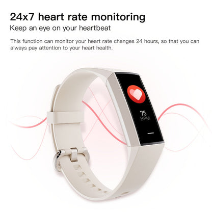 AMOLED Smart Band 1.1" Always-On Display, 14-Day Battery Life, 25 Sport Modes, Heart Rate & Sleep Tracker
