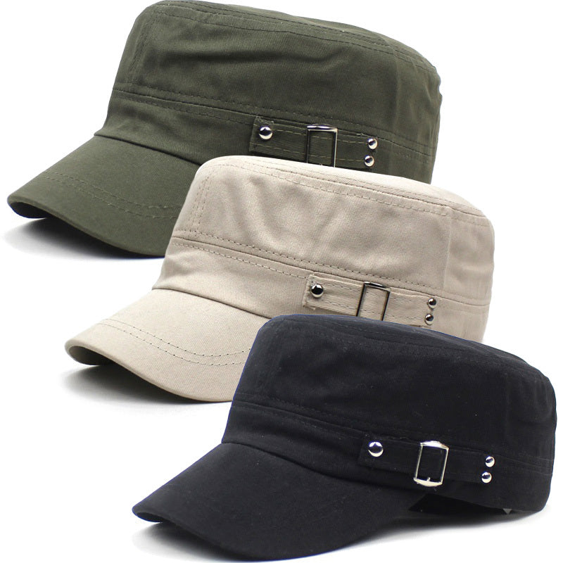 Baseball Caps 3-Pack Unisex Flat Brim Duckbill Hat Set for Men & Women, Lightweight Machine Washable Outdoor Cap for Fishing Camping Hiking