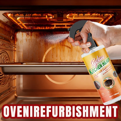 Kitchen Degreaser Spray 100ml (3.38oz), Oven Cleaner & Grease Remover, Fume-Free Formula for Stubborn Grease on Ovens