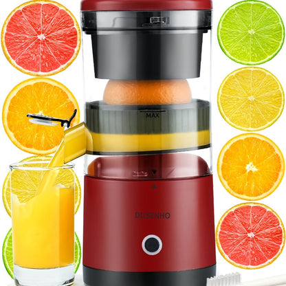 Electric Citrus Juicer Rechargeable USB-C, Portable Electric Orange Juicer Machine with 45W Motor