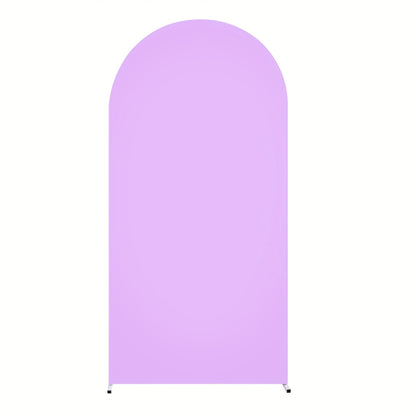 6FT Stretch Fabric Arch Cover with Bottom Zipper, 72 x 31.5-Inch Size and Eight Color Options