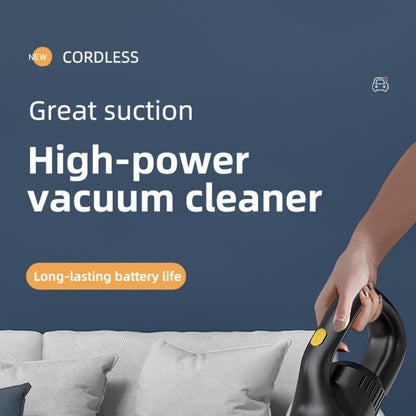 Cordless Handheld Vacuum Cleaner Rechargeable Portable Strong Suction Mini Vacuum for Home Car Pet Hair Dust Debris Quick Cleanup