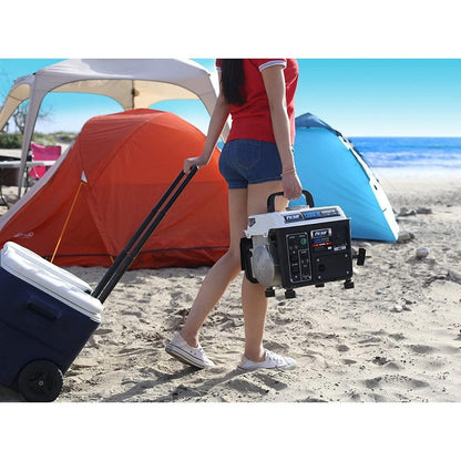Portable Generator Gas Powered, Camping Emergency Tailgating Outdoor for Garden, Patio and Yard Use
