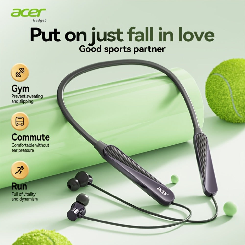 Acer TWS Wireless Earbuds Gaming Mode Low Latency, Noise Isolation Stereo Sound USB-C Charging Long Battery Life