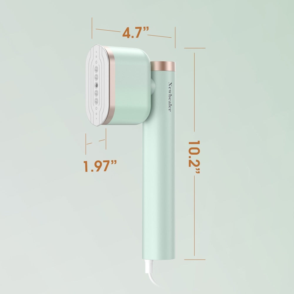 1200W Handheld Garment Steamer and Iron with 110–125V Label, Rest Pad and Three Color Options