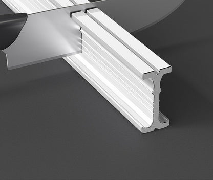 Flexible Curtain Rail Track, Bendable PVC Ceiling Mount Curtain Rod for Bay Window, Bathroom & Home Decor