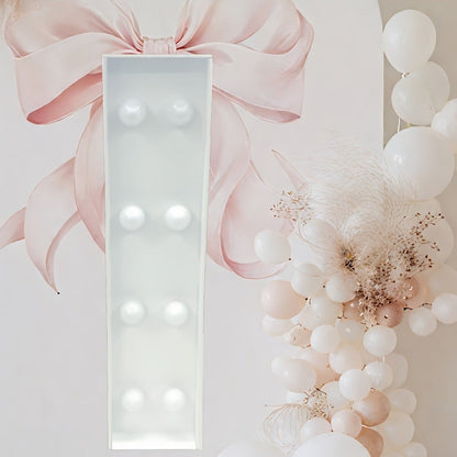 Marquee Letter Lights 3ft LED Light Up Letters for Weddings, Proposals & Celebrations – Cool White Lighted KT Board DIY Display Frame