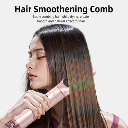 Hot Air Brush 5-in-1 Hair Dryer Brush - Ionic Blow Dryer Brush with Curling, Straightening & Volumizing