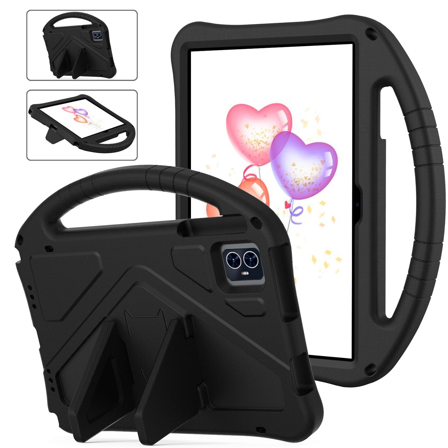 T-Mobile Revvl Tab 2 10.1-Inch Tablet Case with Carry Handle and Folding Stand in Six Solid Colors