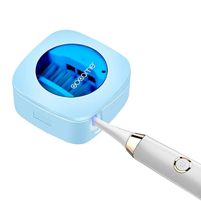 Toothbrush Case USB Rechargeable, 200mAh Battery Compact Portable Toothbrush Cover for Travel