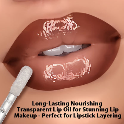 Lip Oil Lip Liner Duo 2-in-1 Precision Tip – Glossy Nourishing Hydrating Long-Lasting Silky Smooth Lip Color Pencil for Women Daily Glam