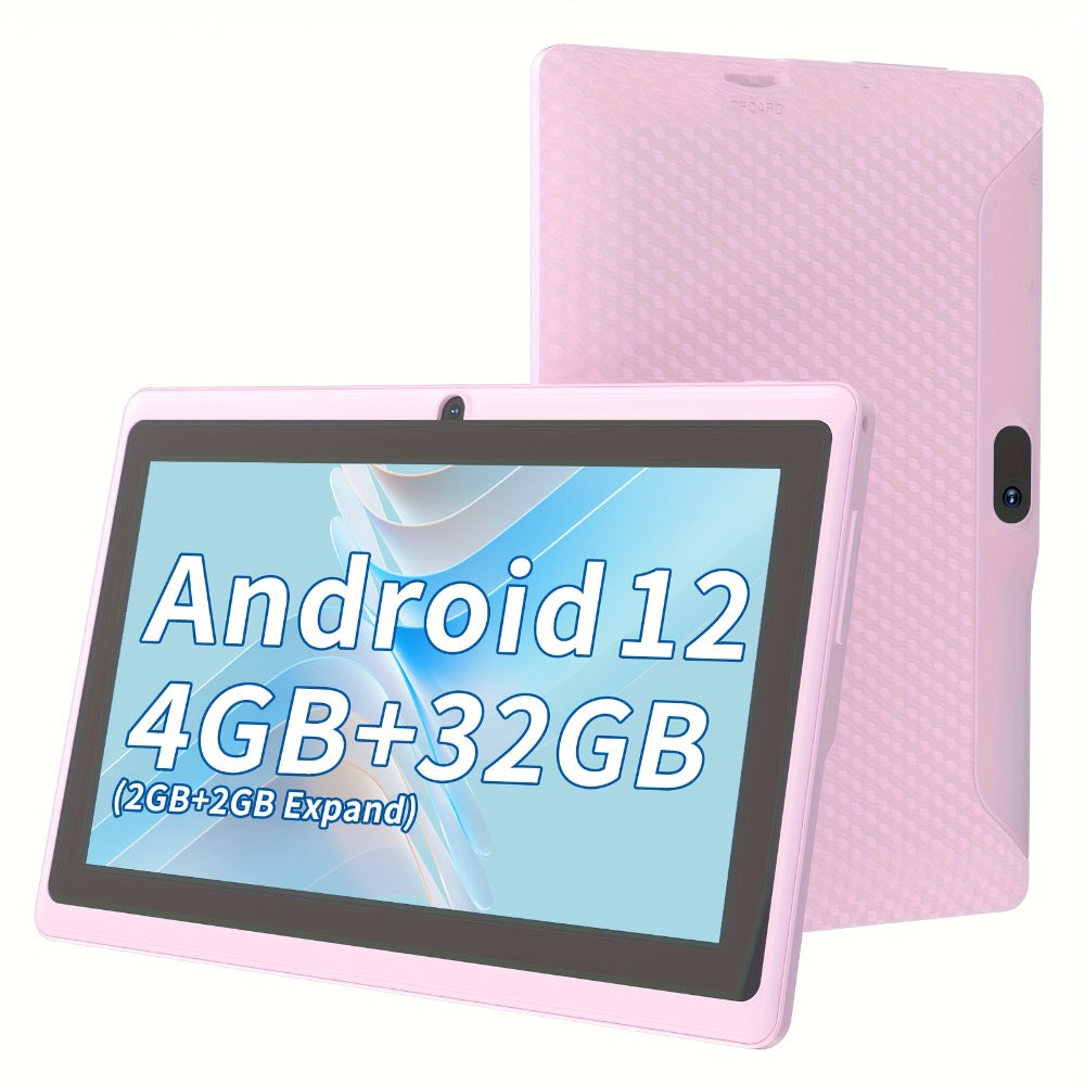 Android Tablet 7-Inch PEICHENG with Android 14, A133 Quad-Core CPU and 32GB Internal Storage