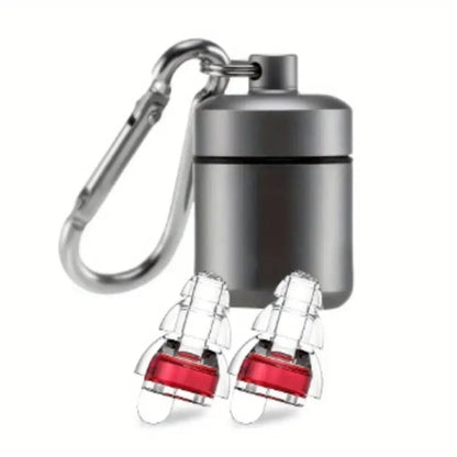 High Fidelity Earplugs for Concerts Musicians 24dB Noise Reduction, Advanced Filter Technology Ear Protection for Music Festivals