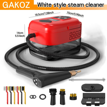Steam Mop Cleaner Handheld LCD Display Gear Switch 40.58oz Tank One-Key Start for Carpet Kitchen Sofa Upholstery Multi-Model