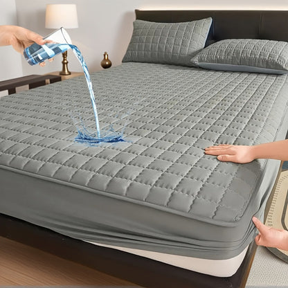 Mattress Protector Cover Soft Breathable Cooling Fitted Sheet Twin Full Queen King Deep Pocket Machine Washable Bed Cover for Home Hotel