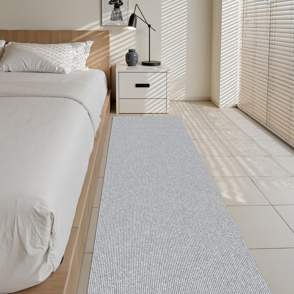 Non-Slip Runner Rug for Hallway Kitchen Stairs – Thick 4mm Long Roll Rug 23.22" Wide, Machine Washable, Multiple Sizes & Colors