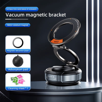 Magnetic Car Phone Holder 22 N55 Magnets 2400gf Force & 78LB Suction – 360° Adjustable Aluminum Alloy Mount with Cooling Vent Design |