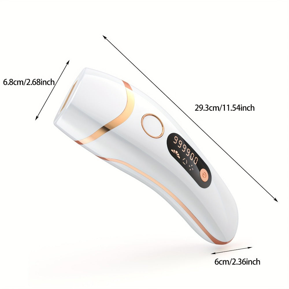 IPL Hair Removal Device for Women & Men, 999, 000 Flashes Permanent Hair Remover with 3 Functions (HR/SC/RA)