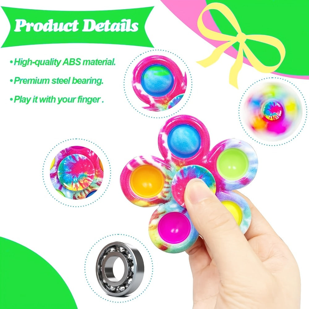 Sensory Fidget Spinners Bulk 30 Pack with the Listed Color, Size or Set Options for Everyday Carry