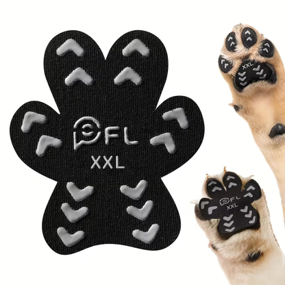 Dog Paw Pads Anti-Slip Sticker Protector 12 Sets 48pcs – Traction Grip Paw Stickers for Senior Dogs on Hardwood Floors