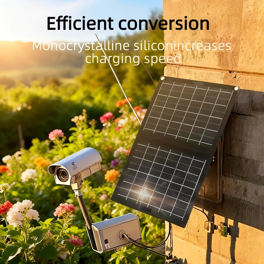 30W Foldable Solar Charging Panel – 2-in-1 Portable Design, USB Port, Fast Charge for Smartphones, Tablets & Action Cameras