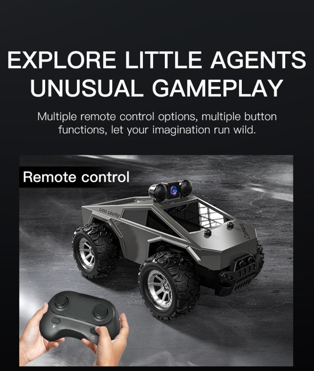 RC Off-Road Pickup Truck 1:28 Scale with 480P HD Camera, 2.4GHz App Control & Virtual Reality Function