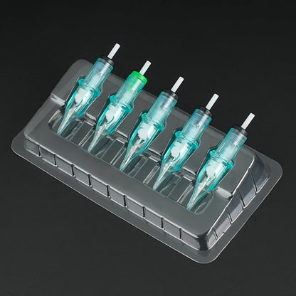 Disposable Tattoo Needle Holders 50Pcs Sterile Single-Use Grip Tubes for Professional for Temporary Body Art, Festivals and Costumes