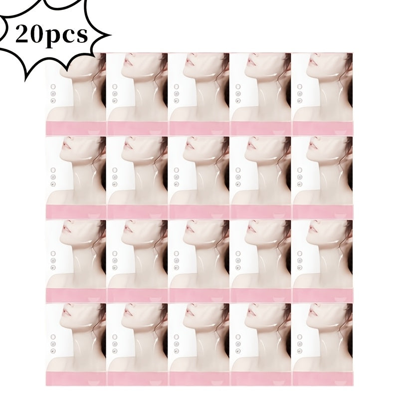 Niacinamide Collagen Neck Mask 20/30pcs - Deep Neck Care Beauty Mask for Women All Skin Types, Daily Neck Treatment Lifting Gift Set