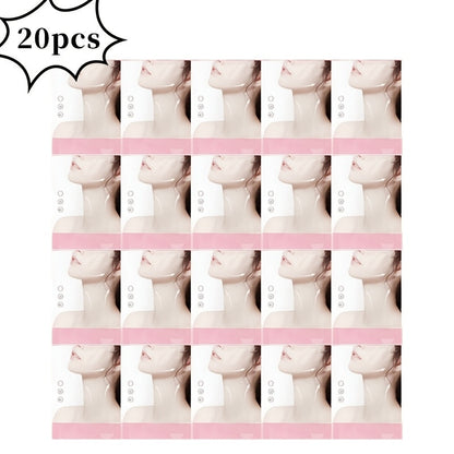 Niacinamide Collagen Neck Mask 20/30pcs - Deep Neck Care Beauty Mask for Women All Skin Types, Daily Neck Treatment Lifting Gift Set