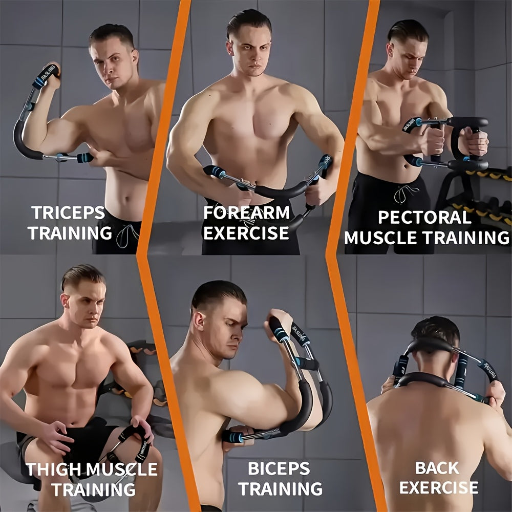 Fitness Equipment U-Shaped Spring Resistance Bar with Three Levels Two Modes and Three Color Options