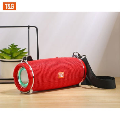 Bluetooth Speaker T&G TG192 with 2400mAh Battery, IPX4 Rating, RGB Breathing Light and Five Color Options