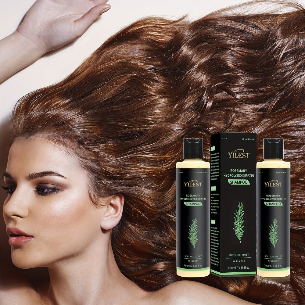 Rosemary Shampoo for Hair Growth & Volume – Enriched with Rosemary Extract, Amino Acids & Plant Squalane | Strengthening